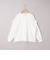 フハク ドッキング フリル袖 ロングスリーブTシャツ