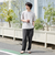リネンライクイージーパンツ