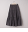 MARKET（マーケット）タック ティアード スカート