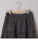MARKET（マーケット）タック ティアード スカート
