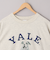 YALE別注 アソートプリント 半端袖 ビッグTシャツ　