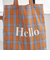 HELLO TOTE／ハローロゴトートバッグ