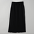 ピグメント リブ イージーナロースカート