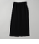 ピグメント リブ イージーナロースカート
