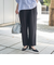 接触冷感リネンレーヨンテーパードパンツ（WEB限定サイズ）
