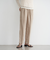 接触冷感リネンレーヨンテーパードパンツ（WEB限定サイズ）