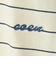 USAコットンcoenロゴボーダーTシャツ