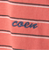 USAコットンcoenロゴボーダーTシャツ
