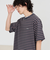 USAコットンcoenロゴボーダーTシャツ