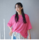 サラコシアーサマーニットビッグTシャツ