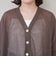 サラコカタアゼVネックニットカーディガン