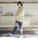 【接触冷感】やみつきストレッチパンツ（WEB限定サイズ）