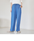 ライトデニムイージーワイドパンツ