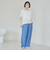 ライトデニムイージーワイドパンツ