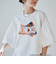 NBA別注 フレアスリーブロゴプリントTシャツ