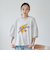 NBA別注 フレアスリーブロゴプリントTシャツ
