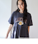 NBA別注 ティアードロゴプリントTシャツワンピース