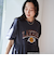 NBA別注 ティアードロゴプリントTシャツワンピース