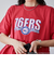 NBA別注 ティアードロゴプリントTシャツワンピース