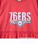 NBA別注 ティアードロゴプリントTシャツワンピース