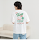 USAコットンフードプリントTシャツ