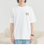 USAコットンフードプリントTシャツ