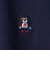 ワンポイントベア刺繍カノコポロシャツ