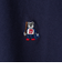 ワンポイントベア刺繍カノコポロシャツ