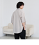 コットンシアーチェックシャツ