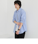 リネン混インドコットンシャツ