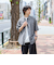 リネンコットンショートスリーブシャツ