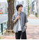 リネンコットンショートスリーブシャツ