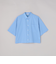 シャーベットコットン半袖シャツ