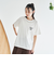 【UVカット・接触冷感】WELLTECT  USA ロゴプリントTシャツ