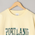 【接触冷感】カレッジロゴプリントTシャツ