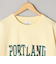 【接触冷感】カレッジロゴプリントTシャツ