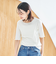メロークルーリブTシャツ