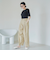 メロークルーリブTシャツ