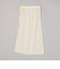 フラワーレースチュールラップスカート