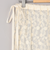 フラワーレースチュールラップスカート