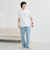 【WELLTECT】ロゴ刺繍Tシャツ　ー吸水速乾、接触冷感、UVカット、遮熱ー