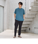 【WELLTECT】ロゴ刺繍Tシャツ　ー吸水速乾、接触冷感、UVカット、遮熱ー