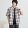 アソートチェックパナマシャツ