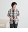 アソートチェックパナマシャツ