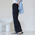 シアープリーツイージーワイドパンツ