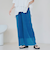 シアープリーツイージーワイドパンツ