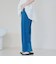 シアープリーツイージーワイドパンツ