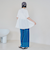 シアープリーツイージーワイドパンツ