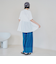 シアープリーツイージーワイドパンツ