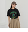 カレッジアニマルプリントTシャツ